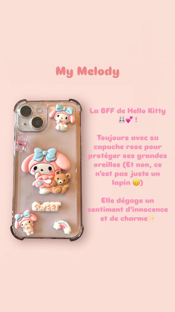 LOT DE CHARMS SANRIO