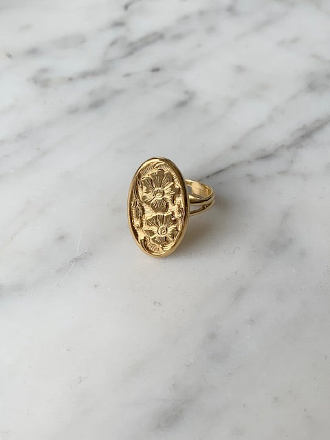 BAGUE FLEURS