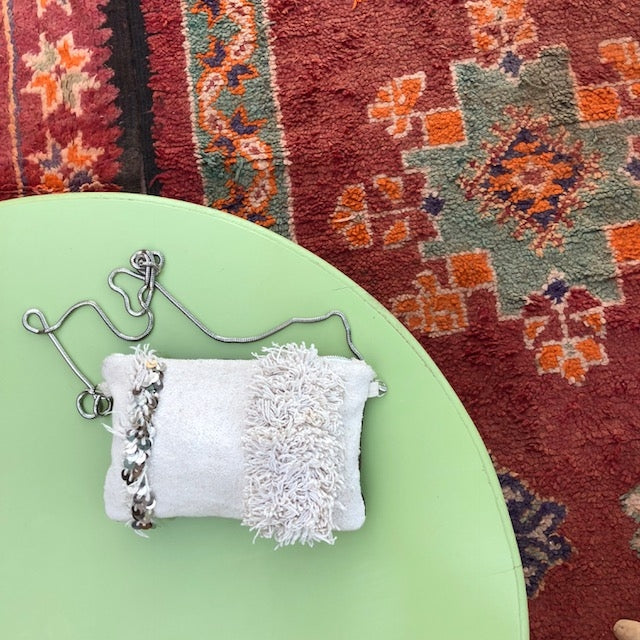 POCHETTE HANDIRA-CUIR : kasbah kaki