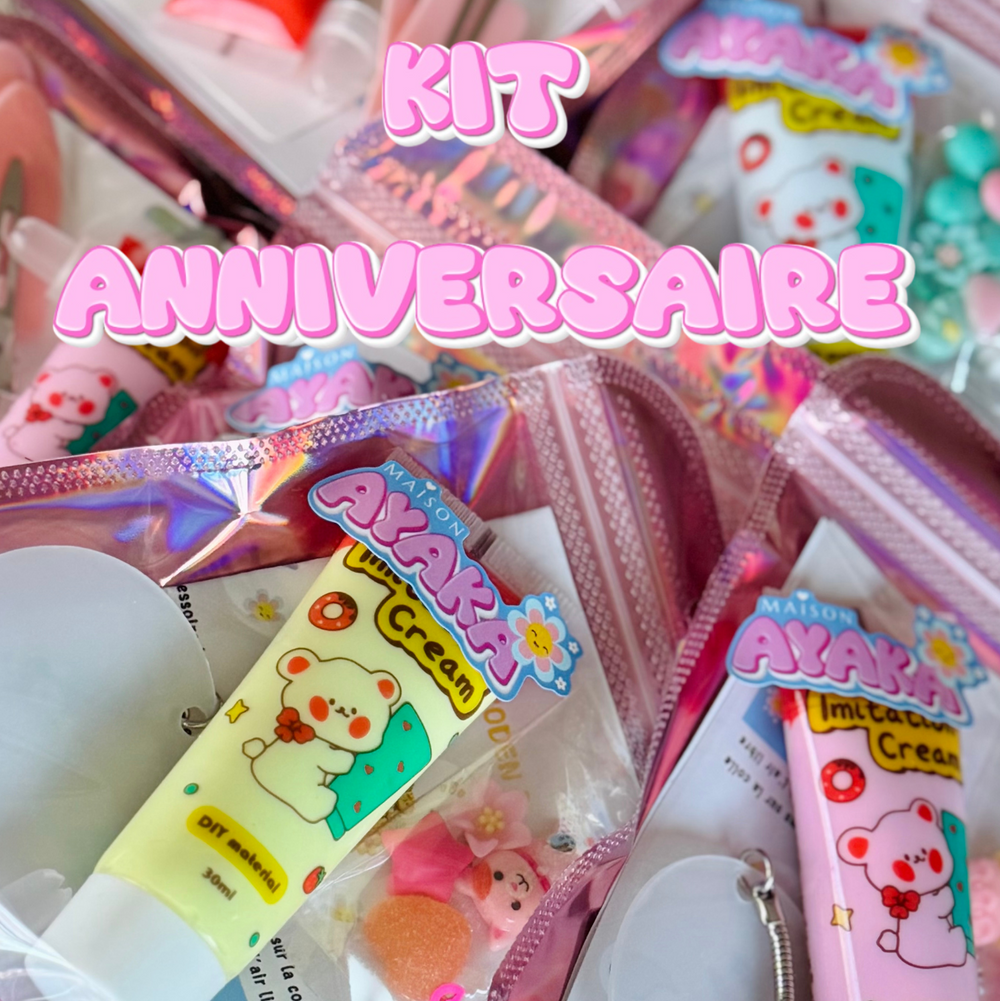 KIT ATELIER ANNIVERSAIRE